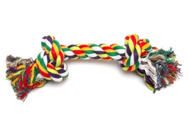 6" Rope Chew - Colorful